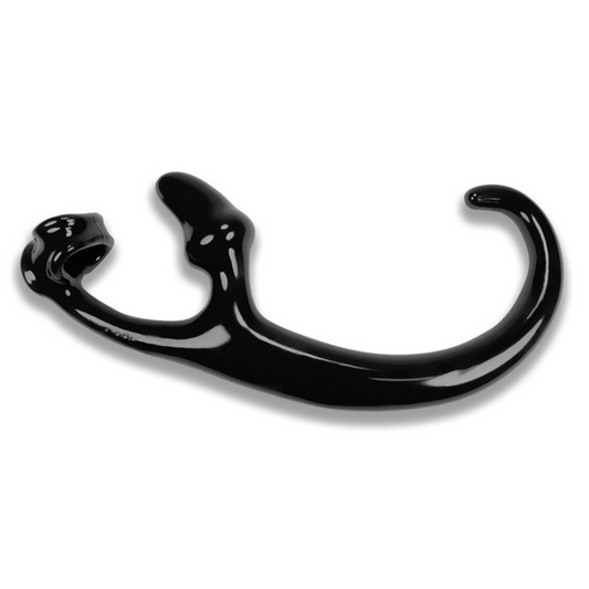 ALIEN TAIL, butt plug + sling, BLACK