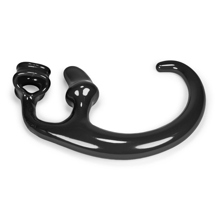 ALIEN TAIL, butt plug + sling, BLACK 