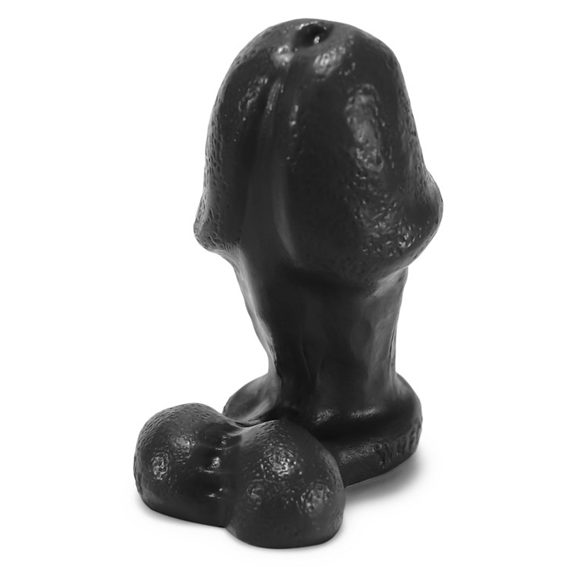 WRECKER, stumpy buttplug, BLACK 