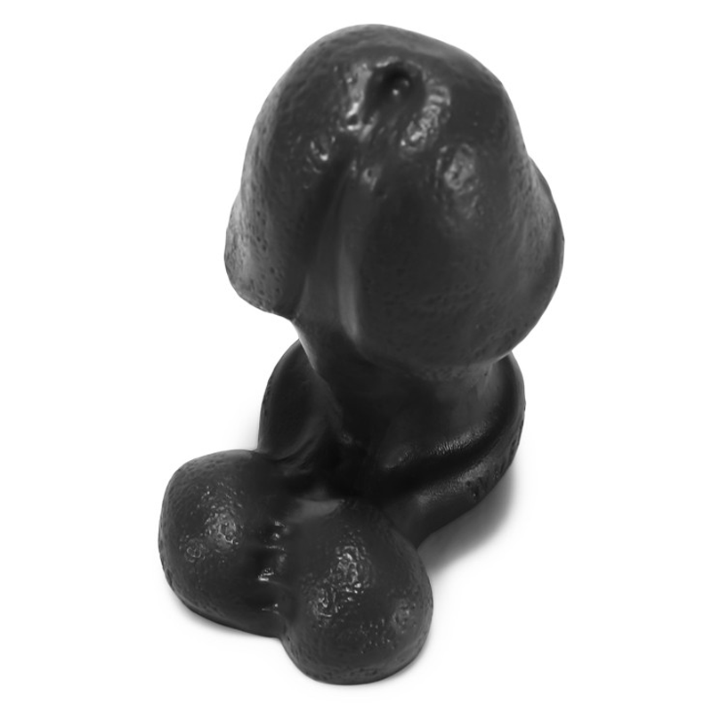 WRECKER, stumpy buttplug, BLACK 