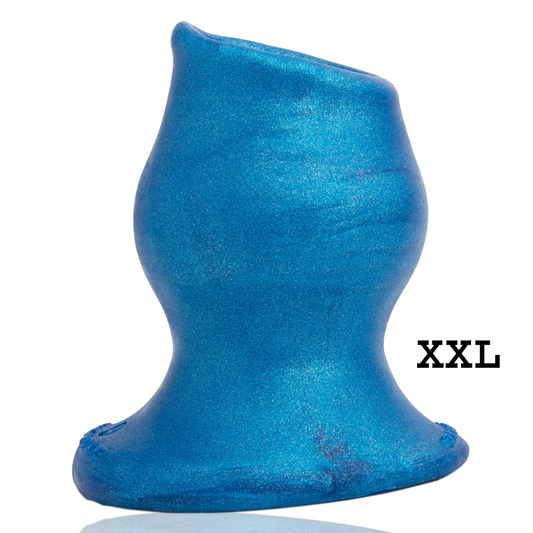 PIGHOLE MORPH-5, hollow plug, BLUEBALLS, XX-Large OXBALLS