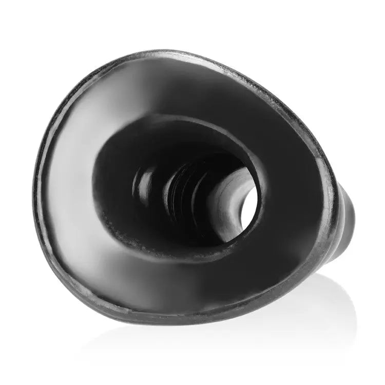 PIGHOLE DEEP-1, hollow plug - BLACK - SMALL 