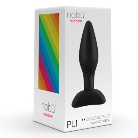 PL1 SILICONE PLUG - BLACK 