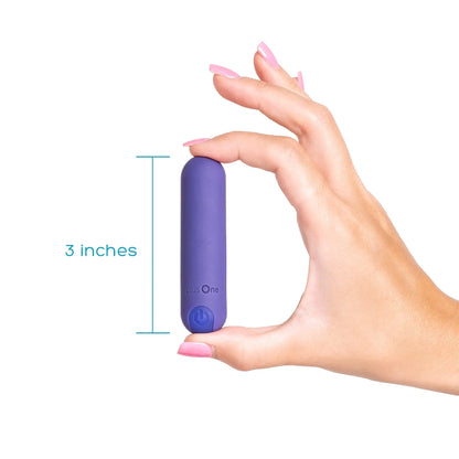 plusOne Waterproof and Rechargeable Vibrating Bullet