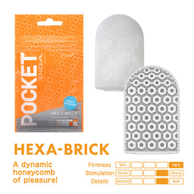 POCKET TENGA HEXA-BRICK 