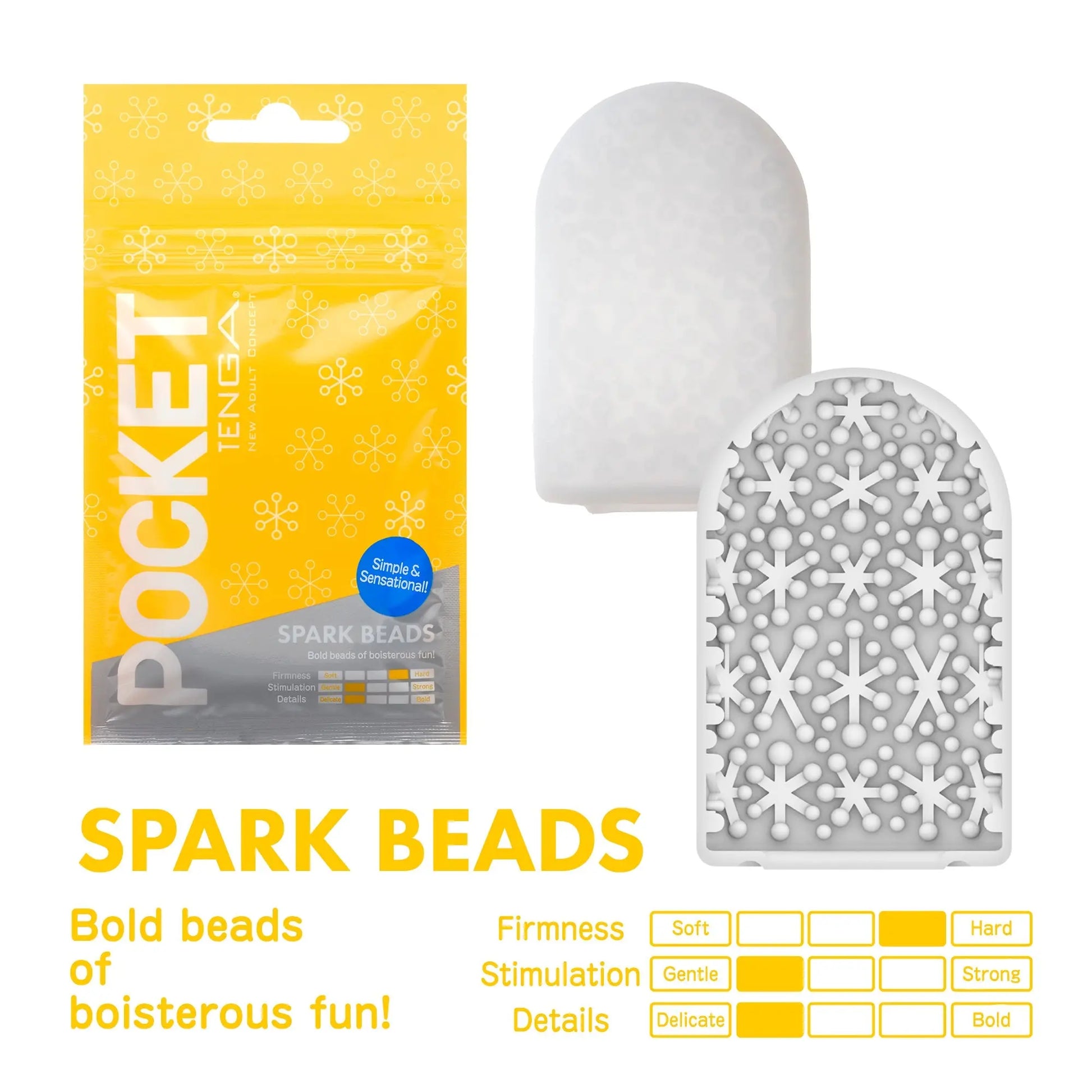 POCKET TENGA SPARK BEADS 