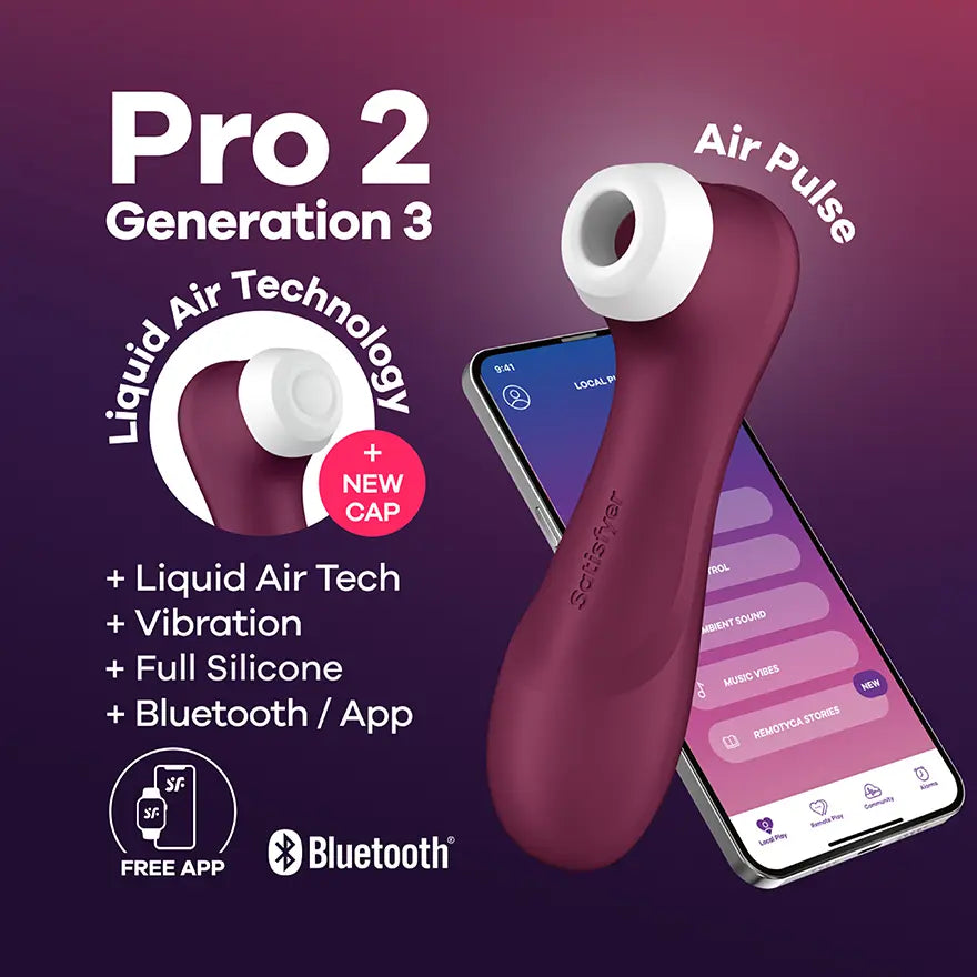 Pro 2 Generation 3 Connect App - Wine Red 