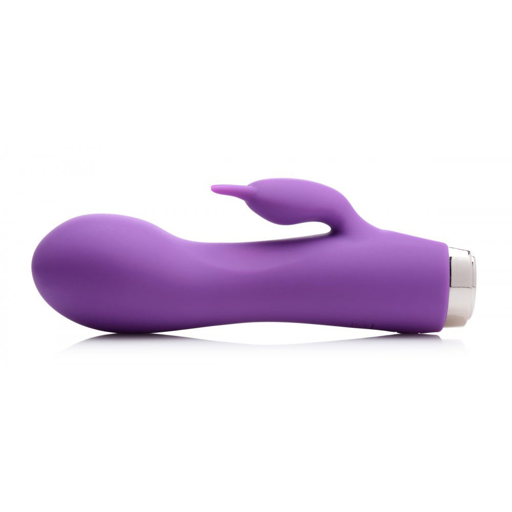 10X Wonder Mini Rabbit Silicone Vibrator - Purple 