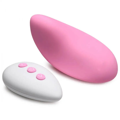 Naughty Knickers Bling Edition Silicone Remote Panty Vibe - Pink 