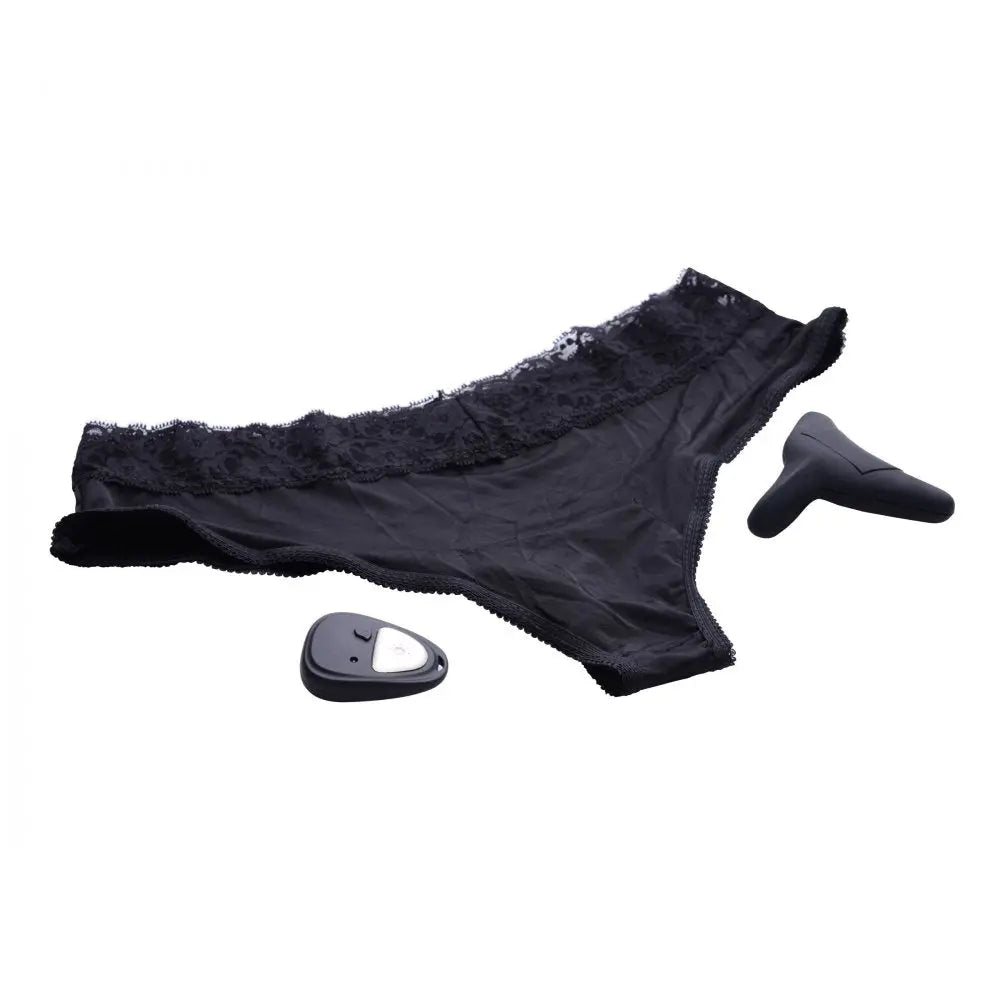 Pulsating Panty 10X Remote Control Cheeky Style Vibrating Panty 