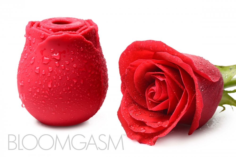 Bloomgasm Wild Rose Toy 10X Silicone Clit Stimulator 