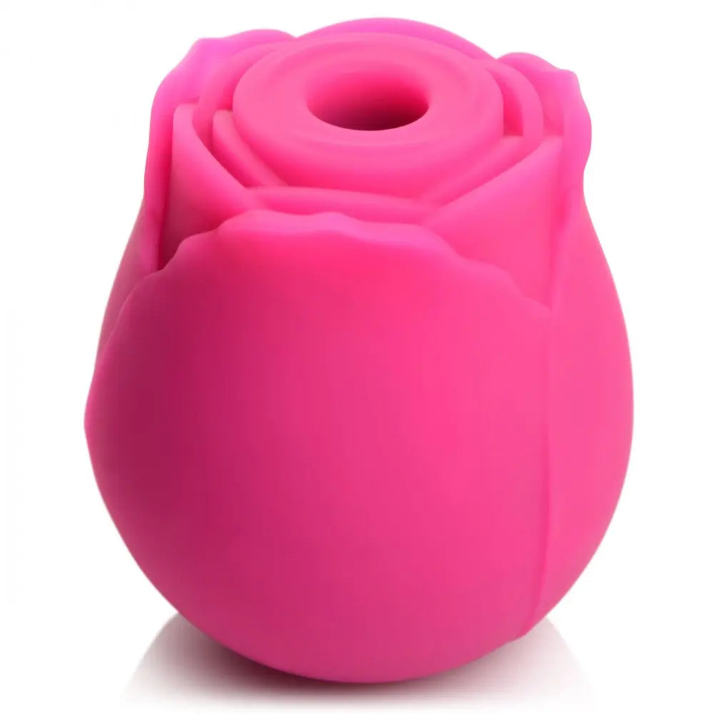 10X Rose Crush Silicone Clitoral Stimulator - Bound By Desire