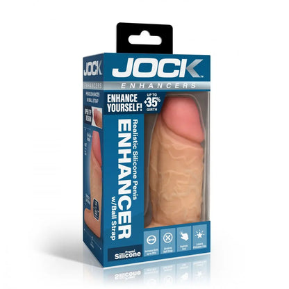 rx-sleeve-penis-sleeve-girth-sex-toy-for-men-Enhancers Silicone Penis Extension Sleeve - Light  Penis Extenders and Sleeves