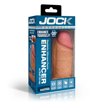 rx-sleeve-penis-sleeve-girth-sex-toy-for-men-Enhancers Silicone Penis Extension Sleeve - Medium  Penis Extenders and Sleeves