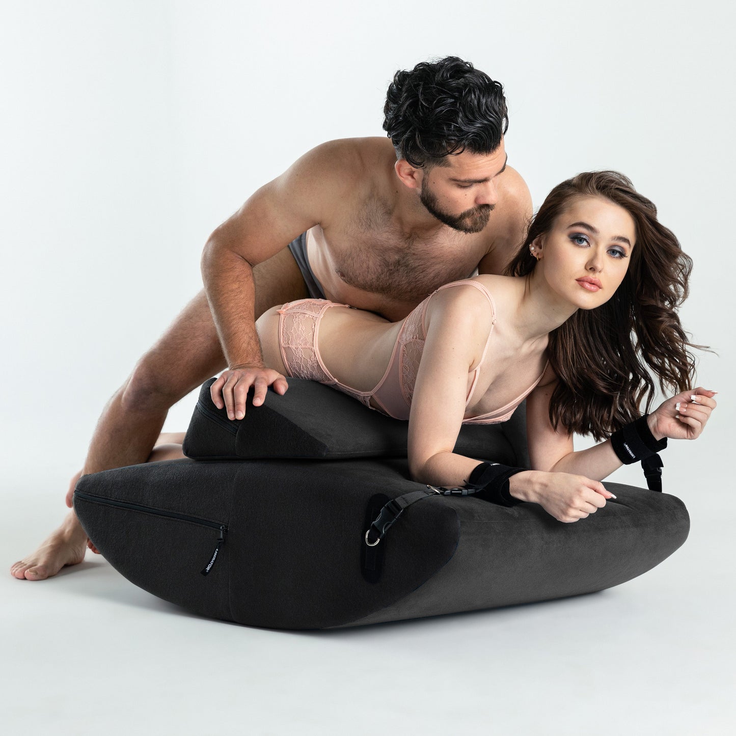 Scoop Rocker Combo Sex Positioning Shape Valkyrie Edition - Black 