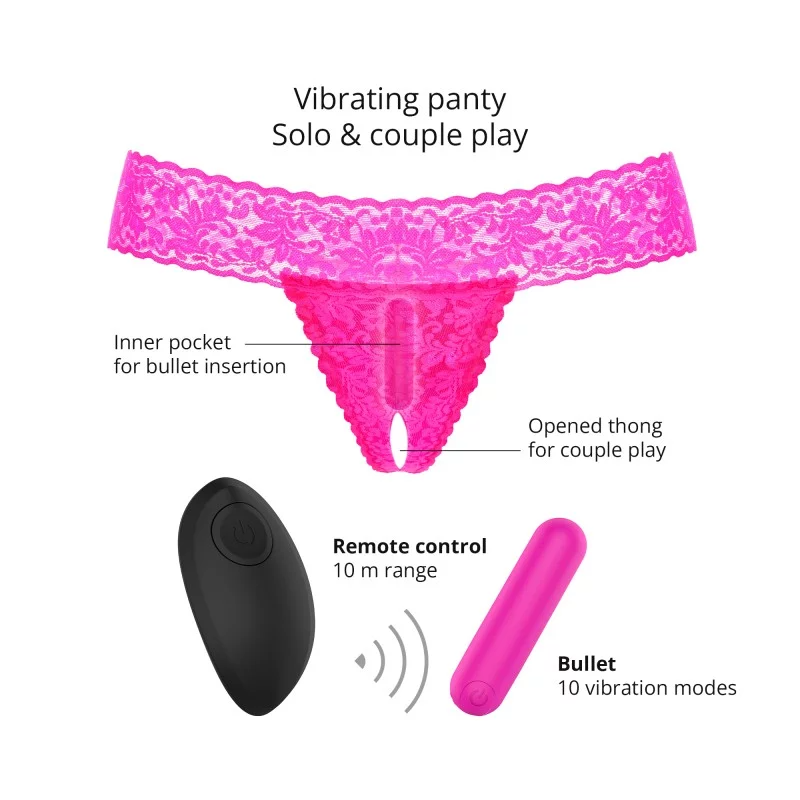 SECRET PANTY 2 - NEON PINK 