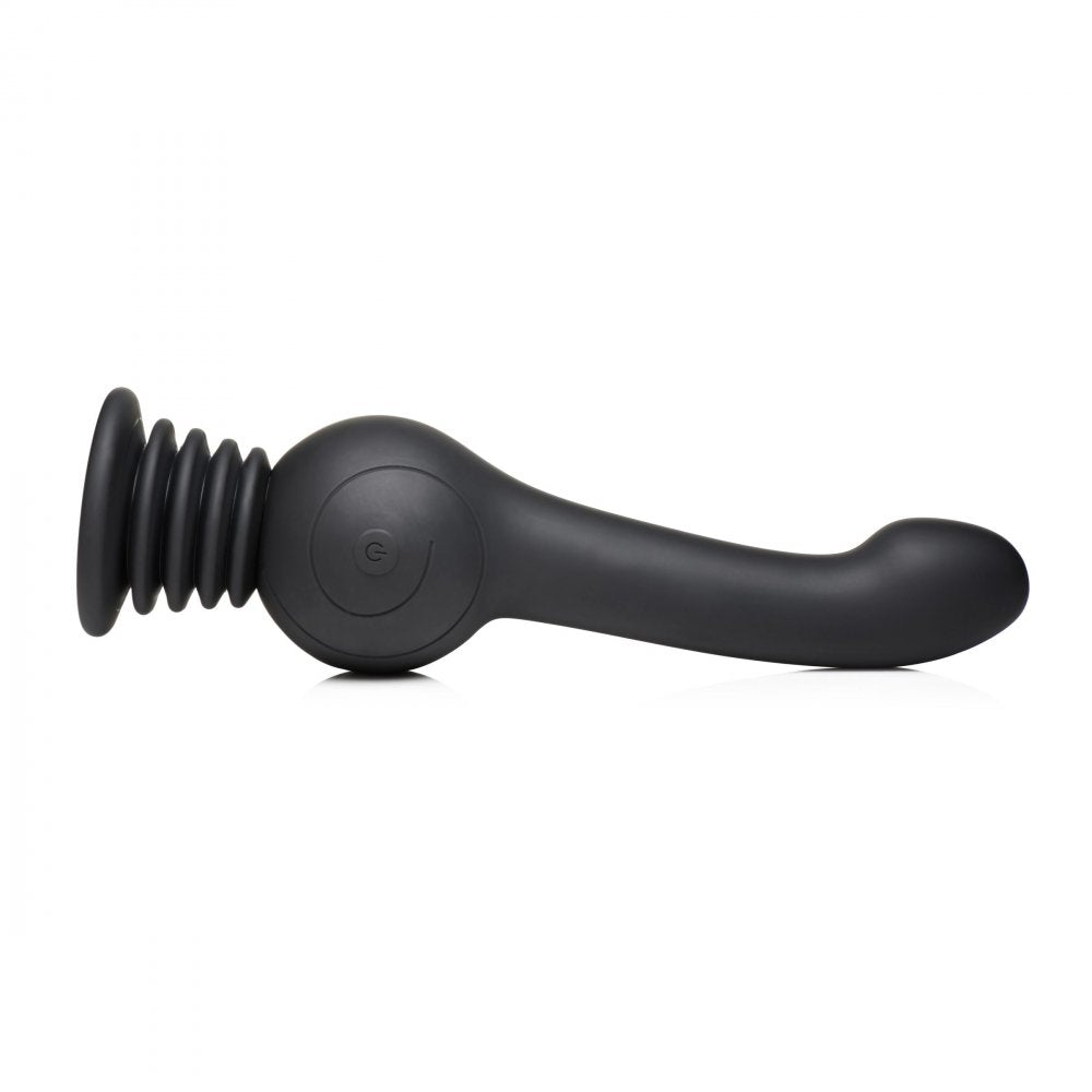 Sex Shaker Silicone Stimulator - Black  Dildos