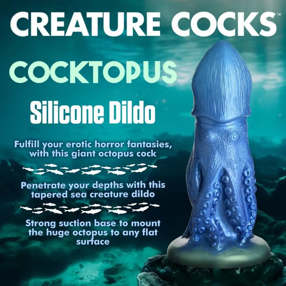 Cocktopus Silicone Octopus Dildo Octopus Sex Toy  Silicone Toys