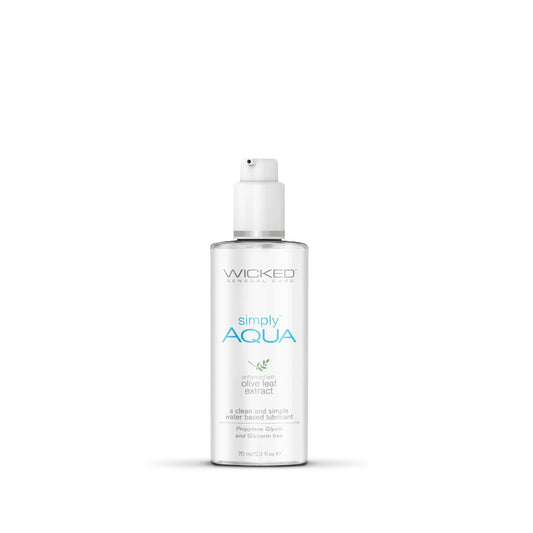 Simply Aqua 2.3oz  Lubes