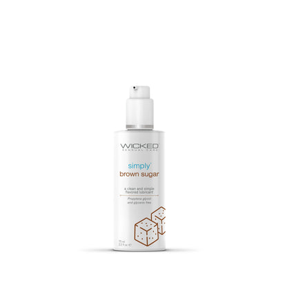 Simply Aqua Brown Sugar 2.3 oz  Lubes
