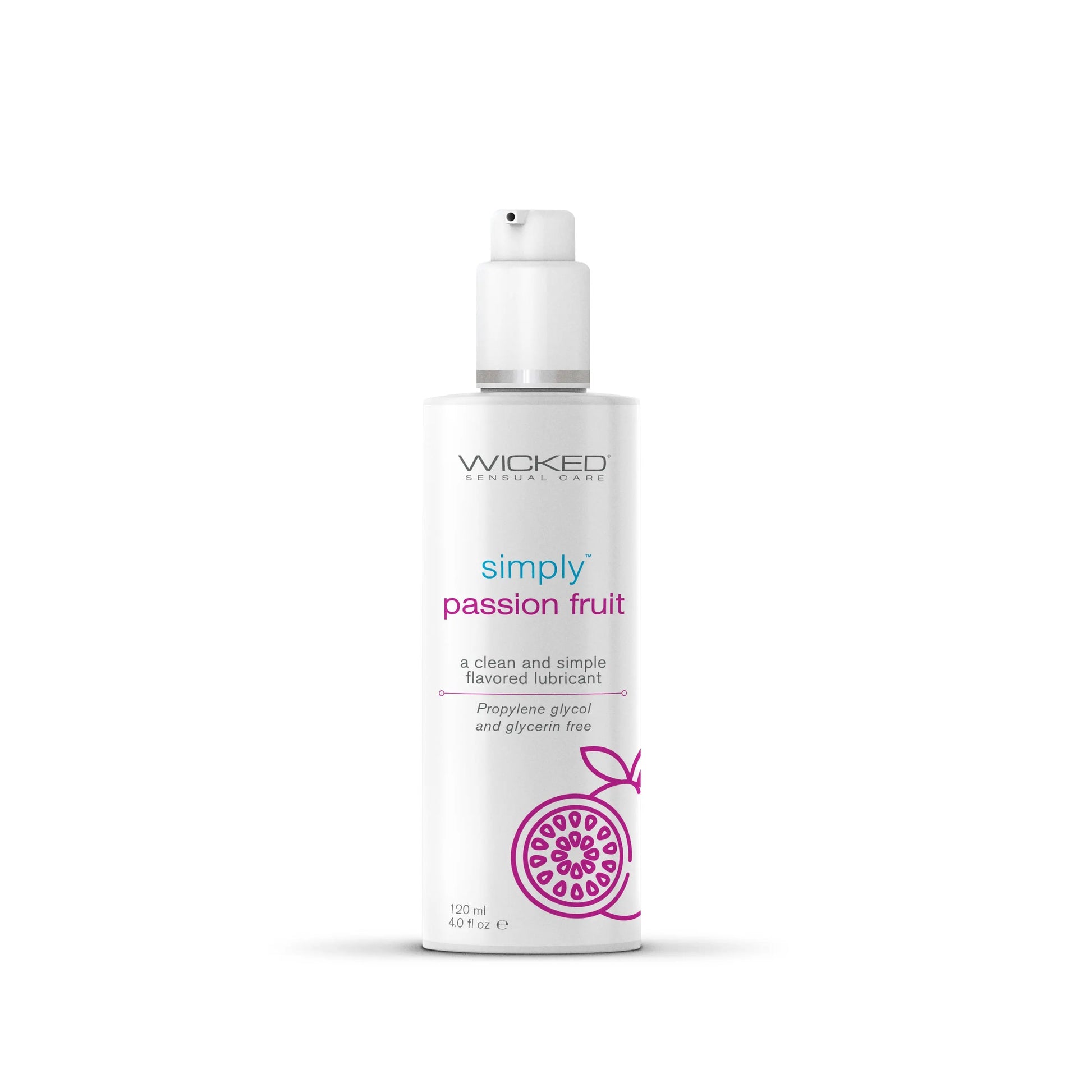 Simply Aqua Passion Fruit 4 oz  Lubes