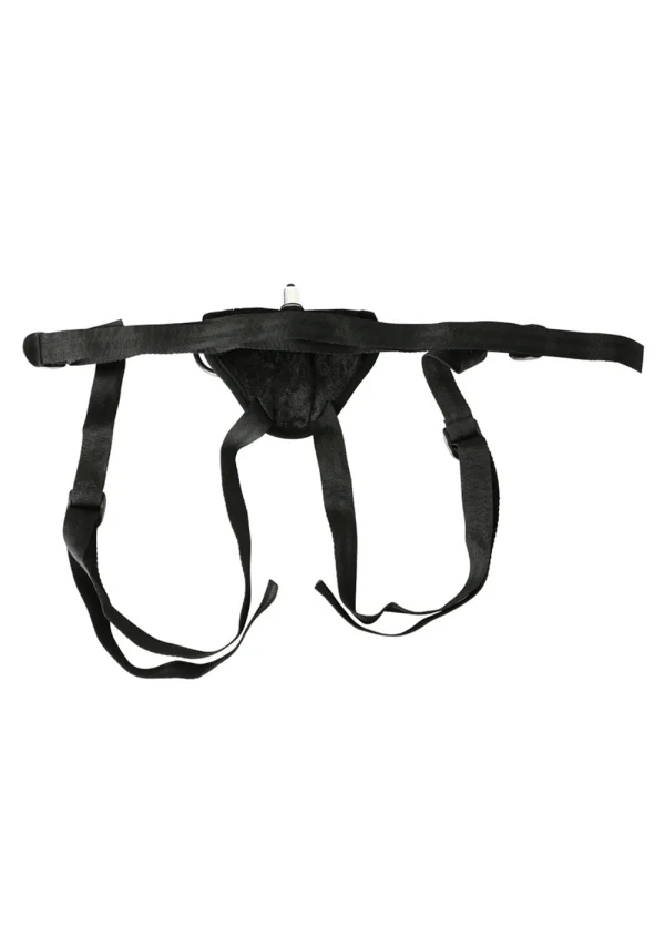 Vibrating Velvet Strap On 