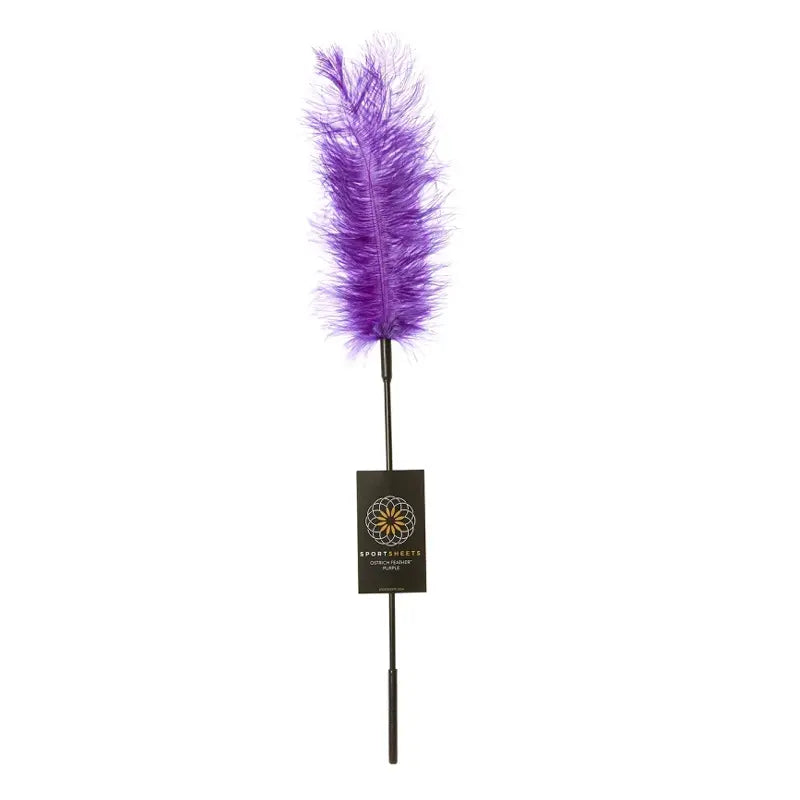 Ostrich Tickler - Purple 