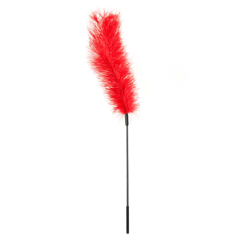 Ostrich Tickler - Red 