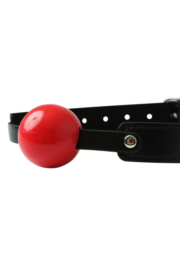 Solid Red Ball Gag 