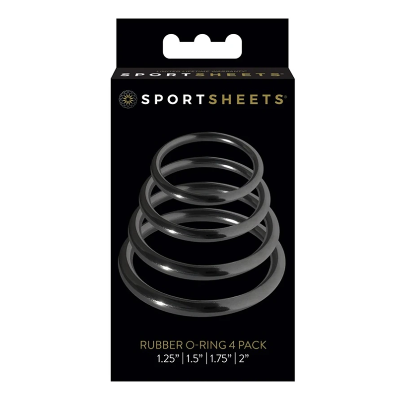 O-Rings Set - 4 Assorted Sizes 