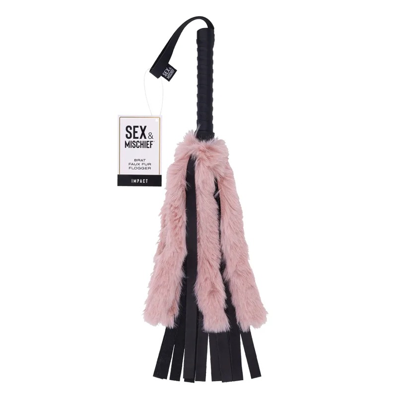 Brat Faux Fur Flogger 