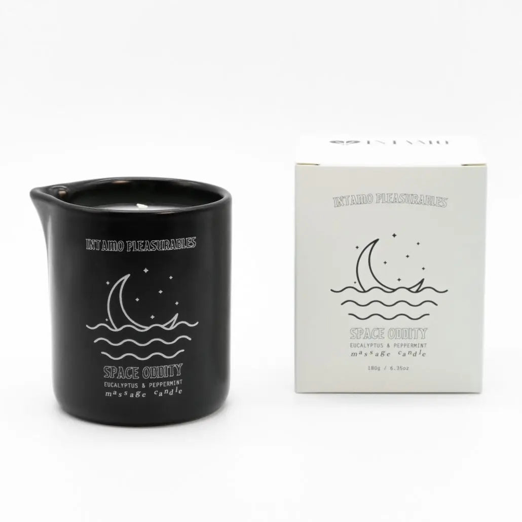 Space Oddity Massage Candle - Eucalyptus Peppermint 