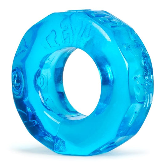 Oxballs SPROCKET, cockring - ICE BLUE 