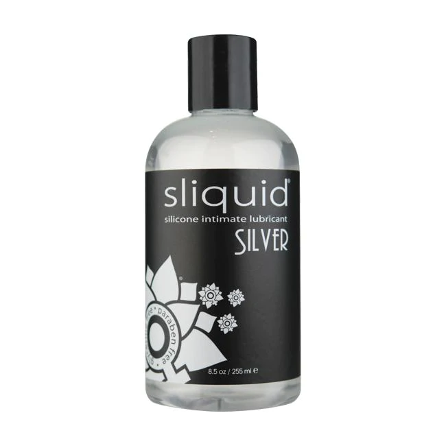 Sliquid Silver Silicone lubricant 8.5oz 