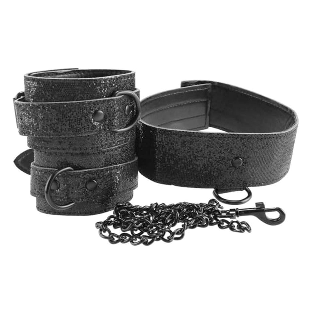 Shadow Sparkle Collar & Cuff Set 