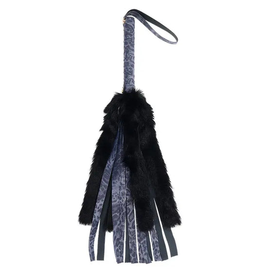 Cougar Faux Fur Flogger  BDSM