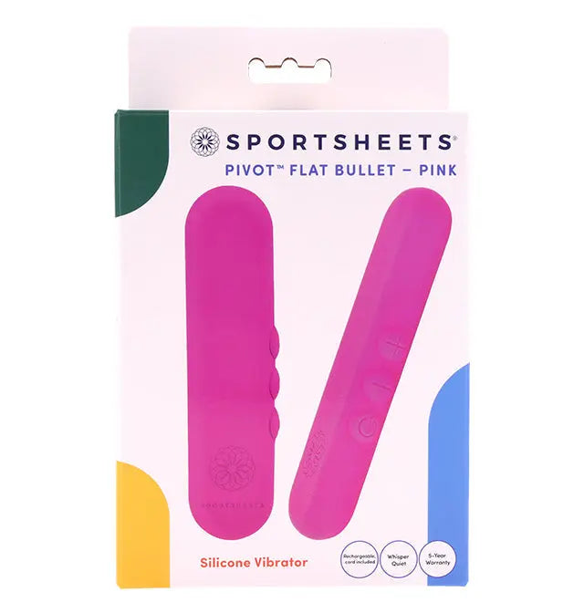 Pivot Flat Bullet – Pink  Vibrators