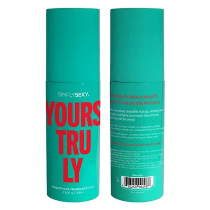 PHEROMONE BODY MIST - YOURS  TRULY - 3.35 floz | 99mL 