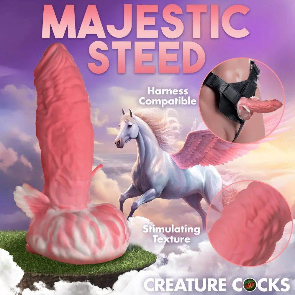 Pegasus Pecker Winged Silicone Dildo  Silicone Toys