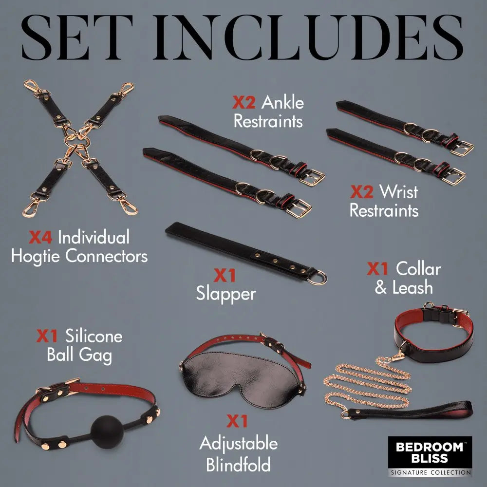 Lover's Deluxe Bondage Set  Bondage Kits