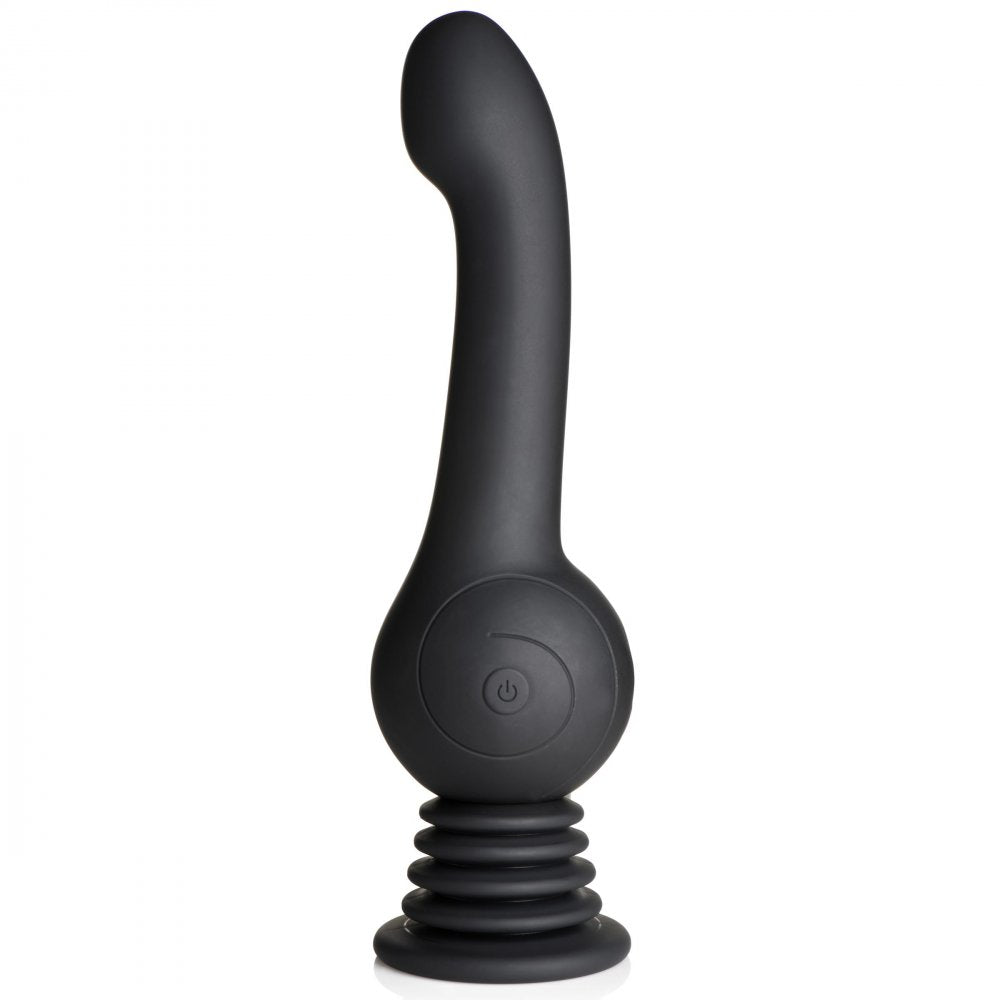 Sex Shaker Silicone Stimulator - Black  Dildos