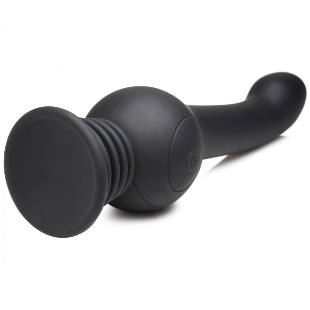 Sex Shaker Silicone Stimulator - Black  Dildos