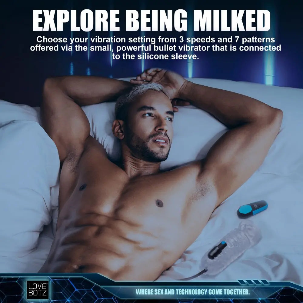 The Milker Pro Edition with Automatic Stroking, Suction and Vibration - Bound By Desire