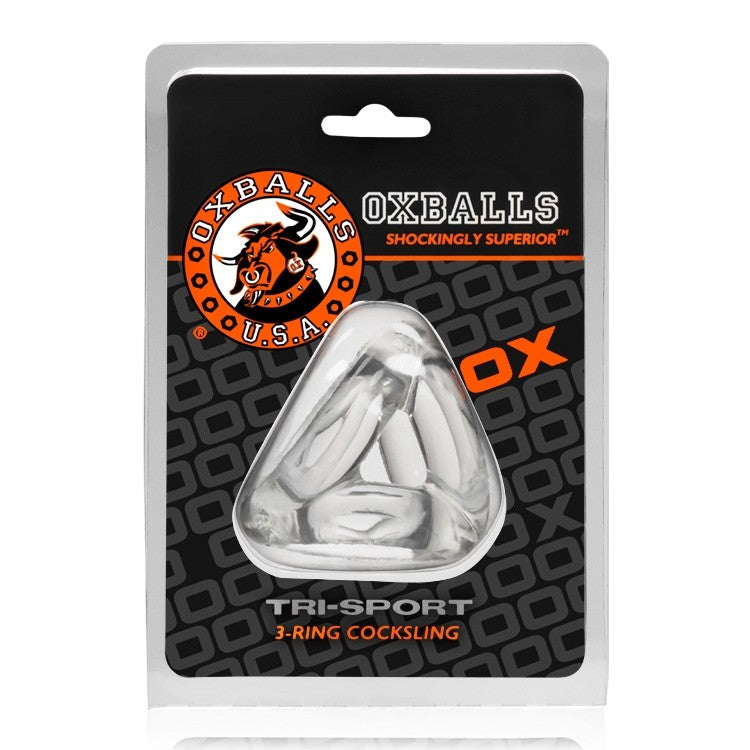 TRI-SPORT, cocksling - CLEAR OXBALLS