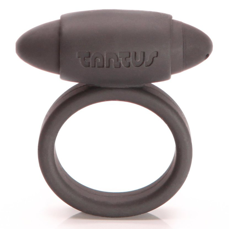 Vibrating Super Soft Cock Ring Black 