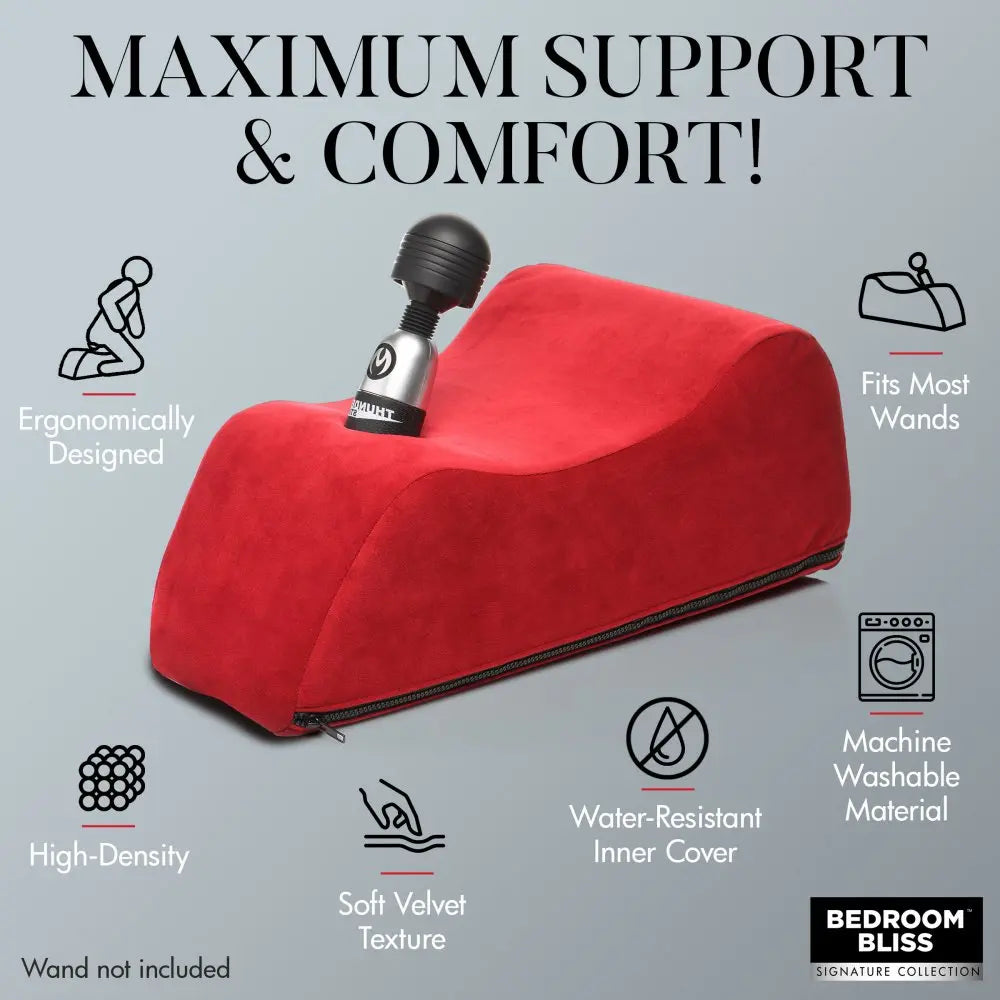 Wand Saddle Hands-Free Sex Toy Pillow for Vibrator and Dildo Play BBD Brands Wand Saddle Hands-Free Sex Toy Pillow for Vibrator and Dildo Play BBD Brands