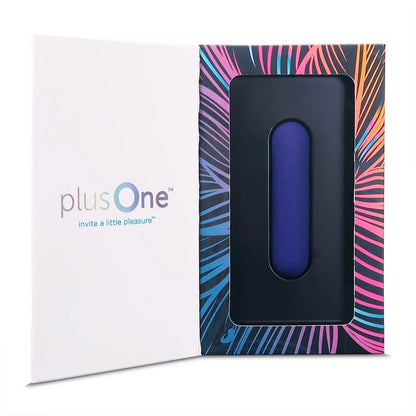 plusOne Waterproof and Rechargeable Vibrating Bullet