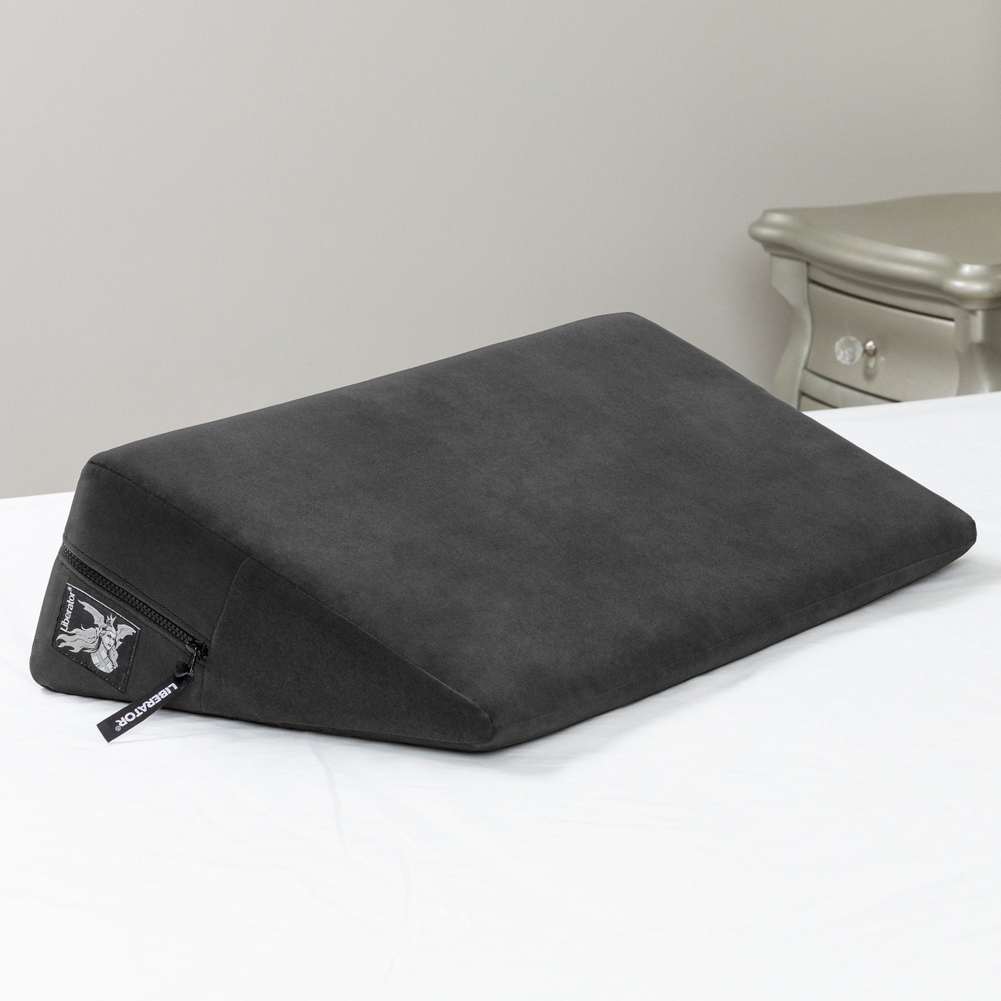 Wedge Black Microfiber 