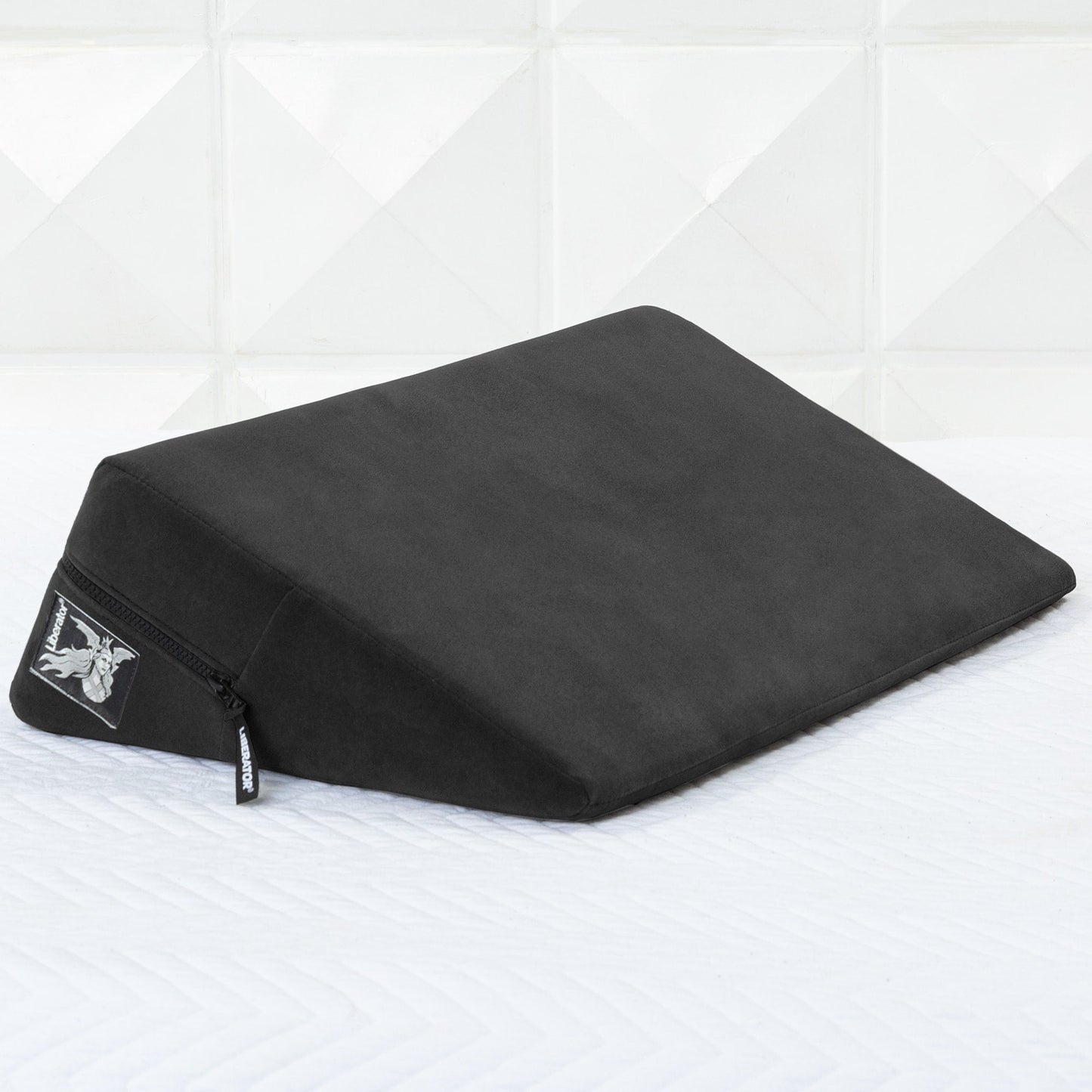 Wedge Black Microfiber 