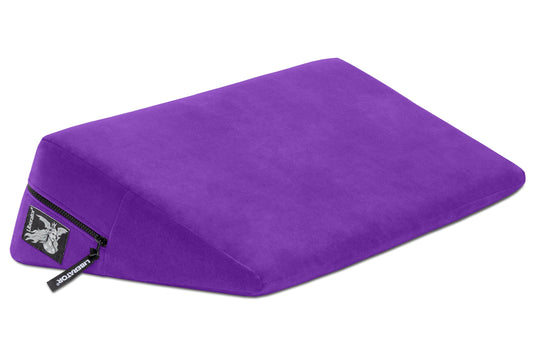 Wedge Purple Microfiber 